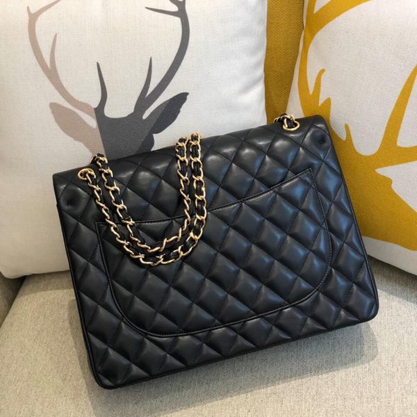 Ch*el classic maxi handbag