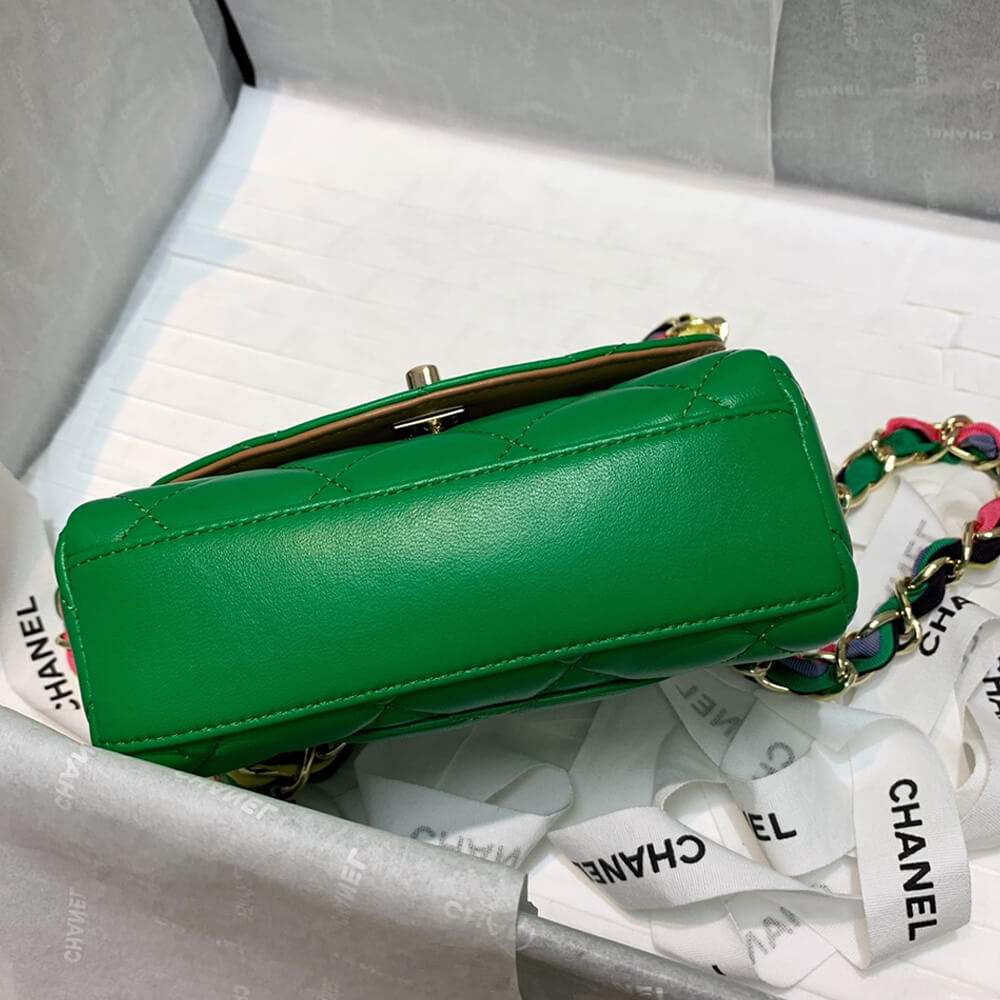 Ch*el small flap bag