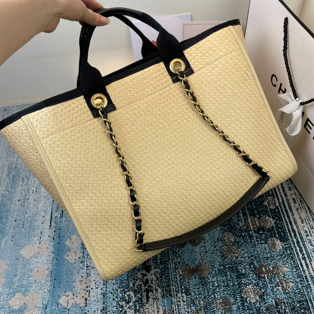 Ch*el deauville large tote