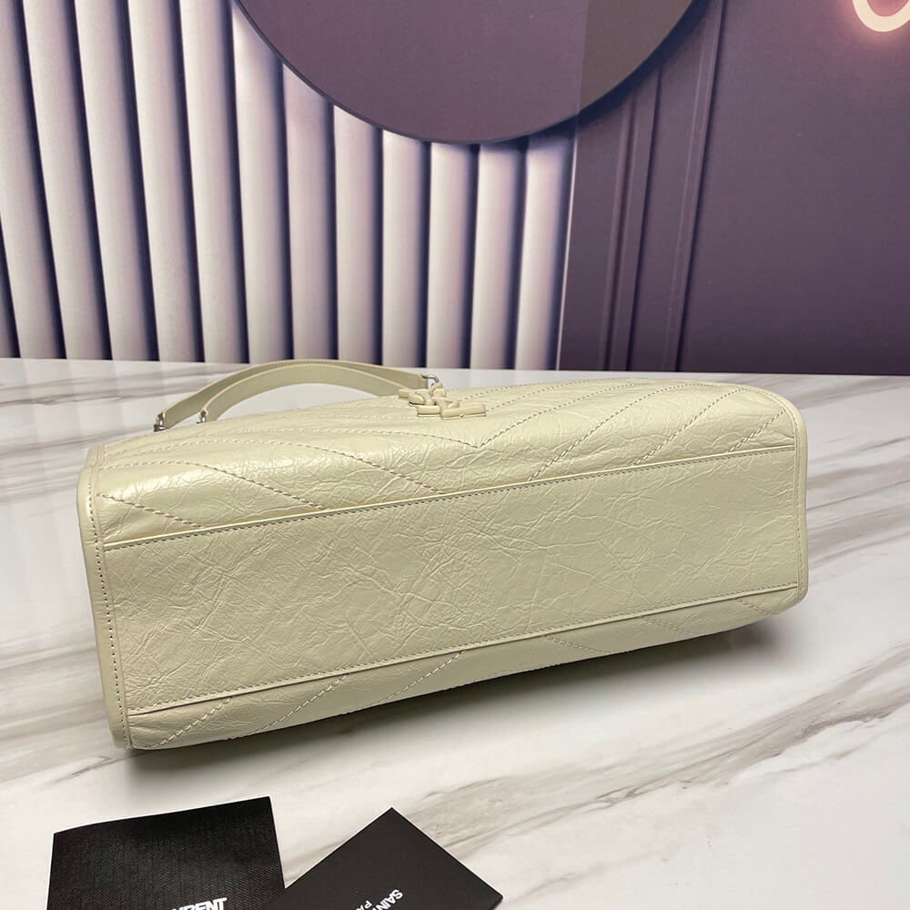 YSL NIKI SHOPPING IN VINTAGE LEATHER