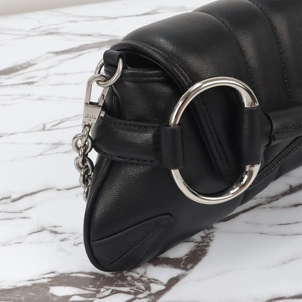 G*u*i horsebit chain small shoulder bag