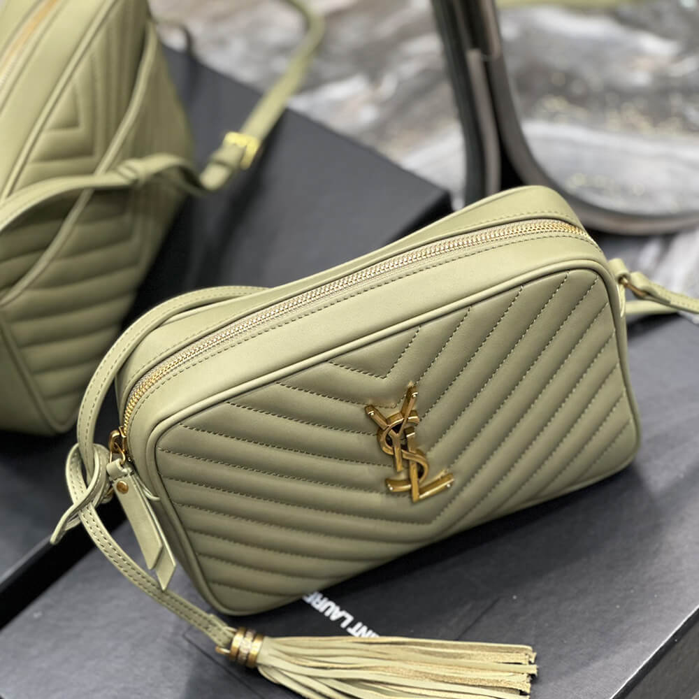 LOU CAMERA BAG IN QUILTED LEATHER