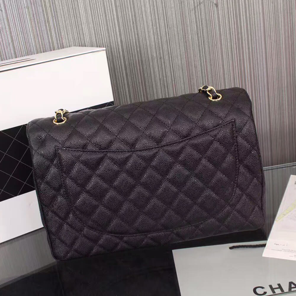 Ch*el classic maxi handbag
