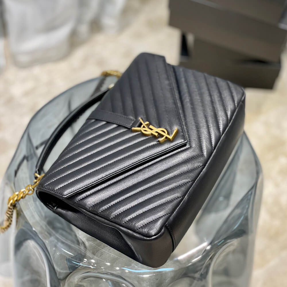 YSL COLLEGE LARGE CHAIN BAG