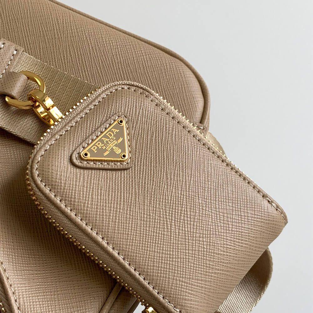 Pra*a re-edition 2005 saffiano leather bag