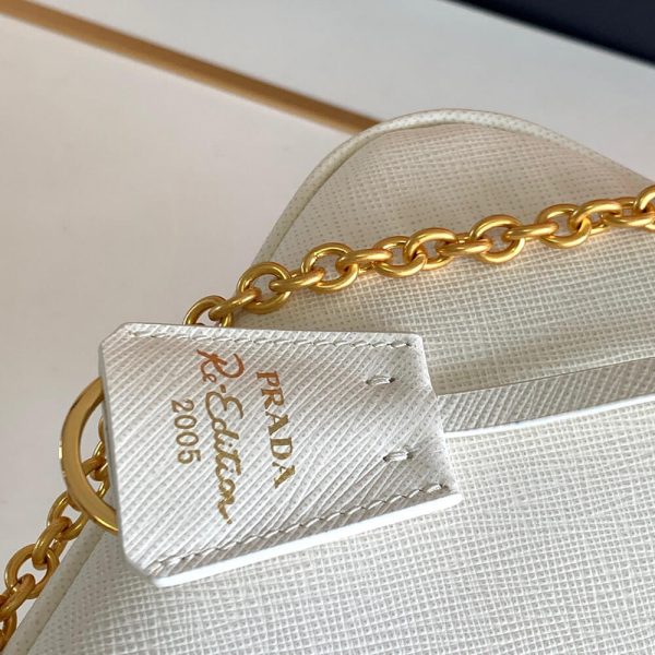 Pra*a re-edition 2005 saffiano leather bag