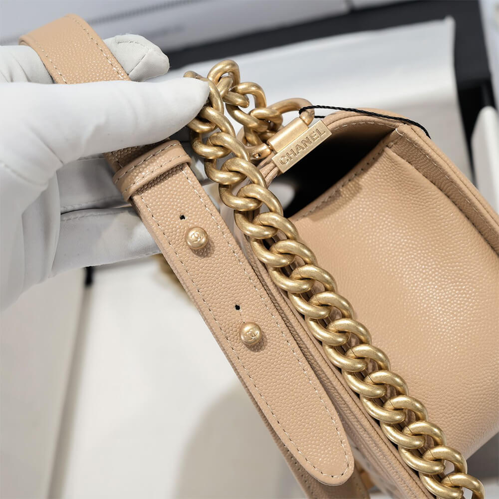 chevron boy Ch*el handbag