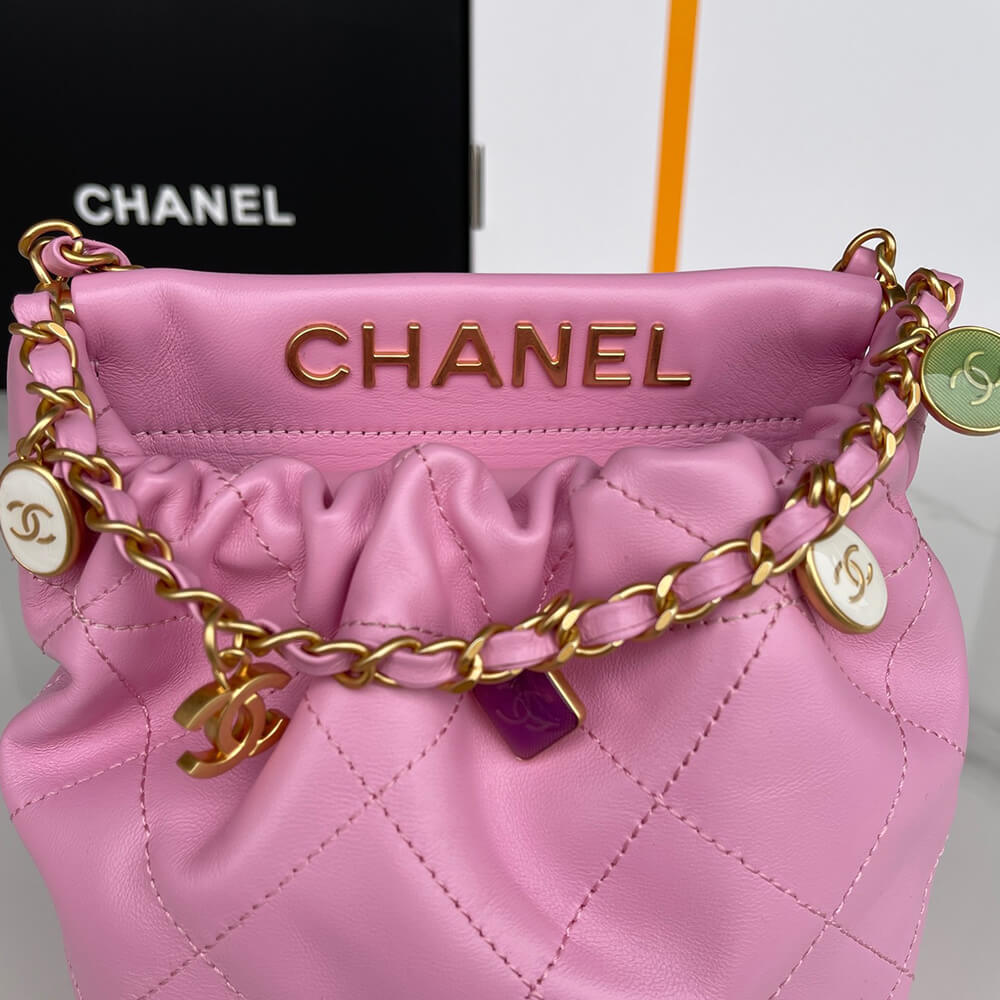 Ch*el small bucket bag