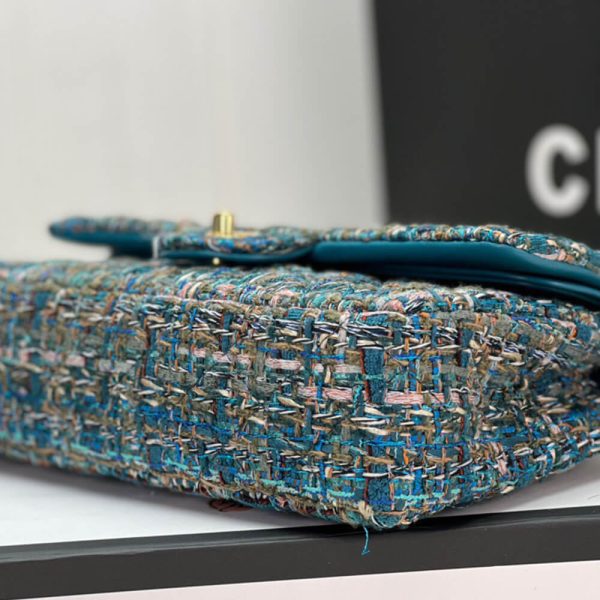 Ch*el classic flap tweed