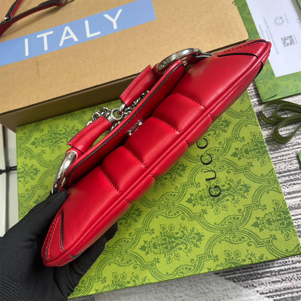 G*u*i horsebit chain small shoulder bag