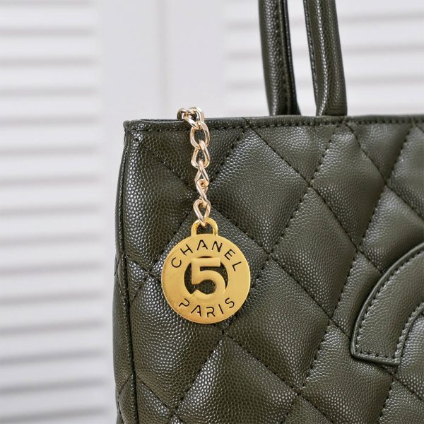 Ch*el medallion tote bag