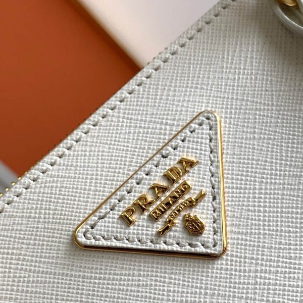 large Pra*a galleria saffiano leather bag