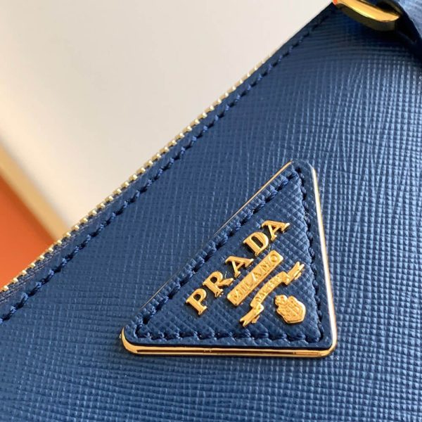 large Pra*a galleria saffiano leather bag