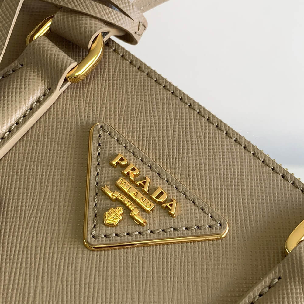 Pra*a galleria saffiano leather mini-bag