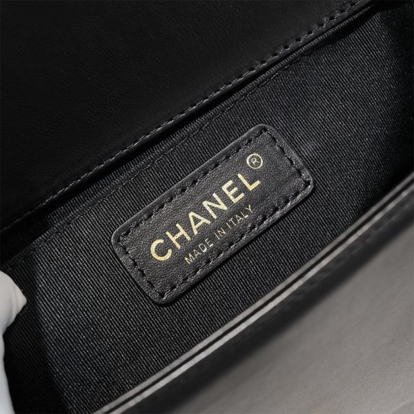 chevron boy Ch*el handbag