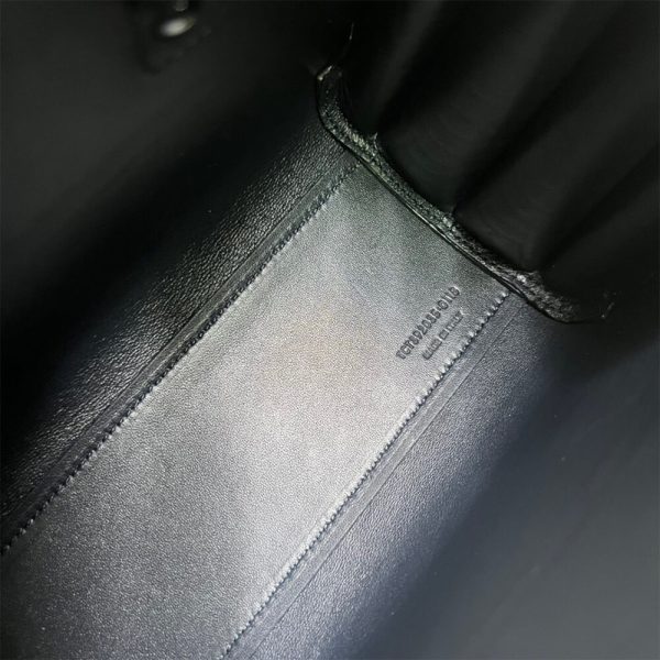 YSL SAC DE JOUR NANO IN EMBOSSED CROCODILE SHINY LEATHER