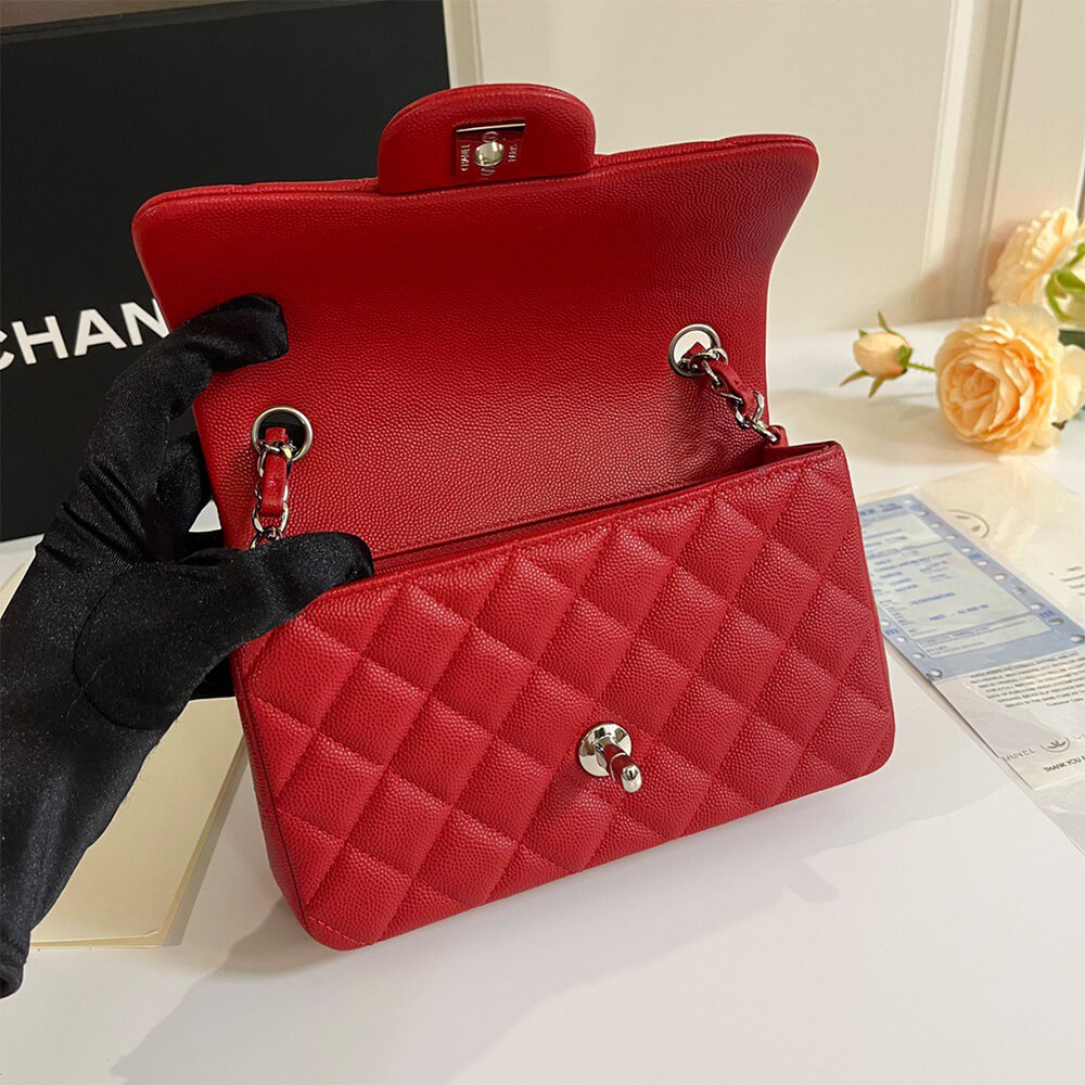 Ch*el mini flap bag