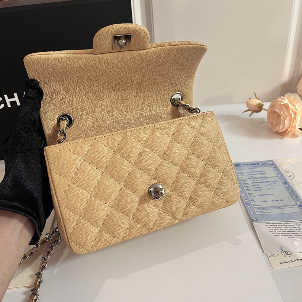 Ch*el mini flap bag