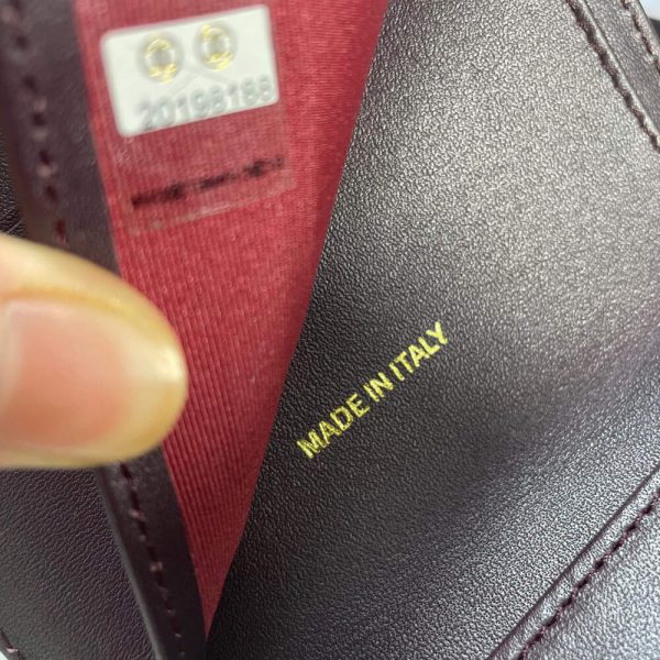 Ch*el flap compact wallet