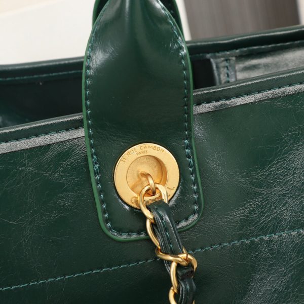 Ch*el large deauville tote