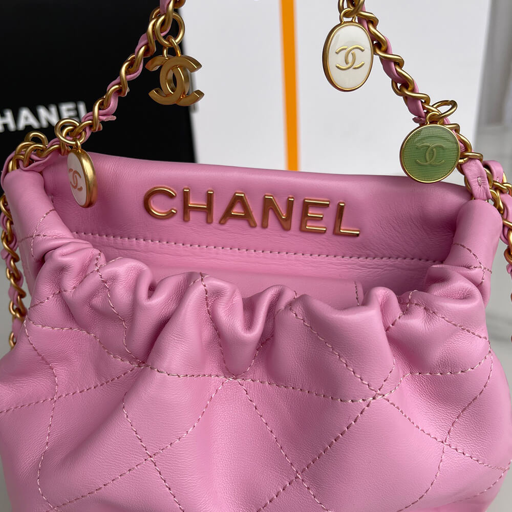 Ch*el small bucket bag