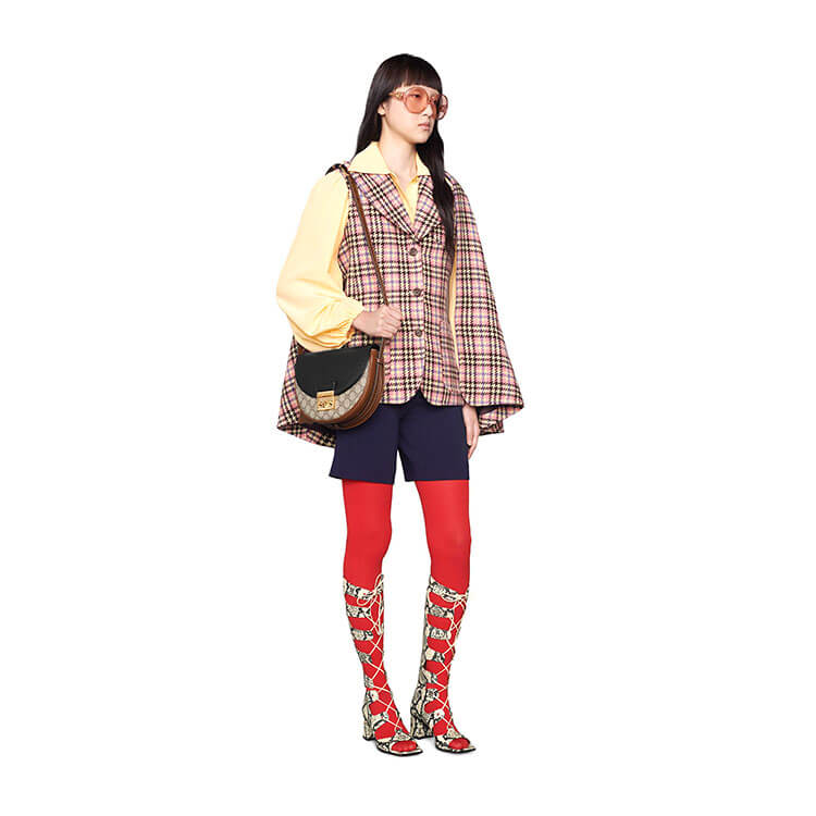 G*u*i padlock small shoulder bag