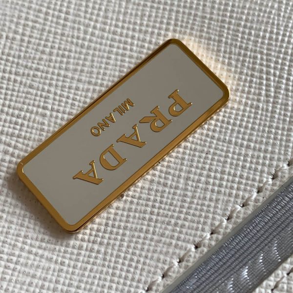 large Pra*a galleria saffiano leather bag