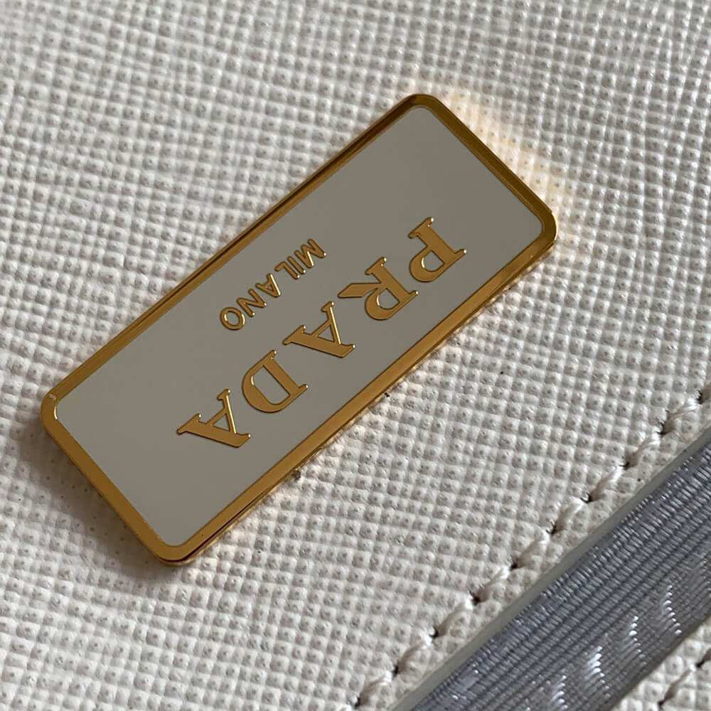 large Pra*a galleria saffiano leather bag