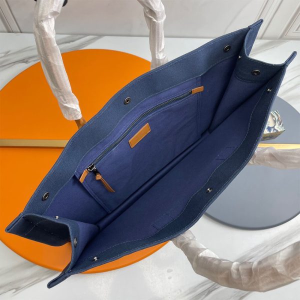 RIVE GAUCHE LARGE TOTE BAG IN CANVAS