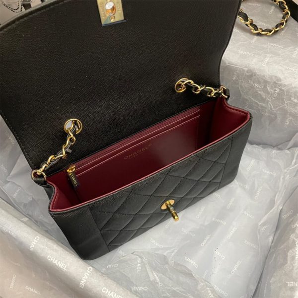 Ch*el vintage small diana flap bag