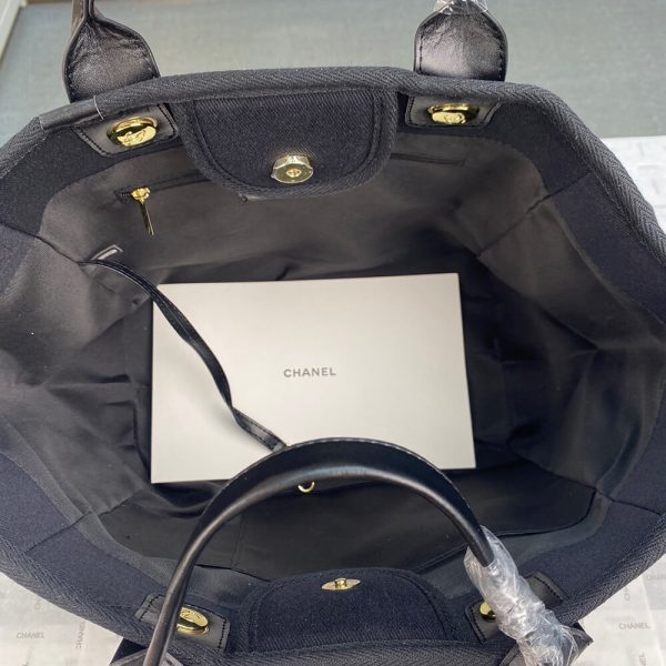 Ch*el medium deauville tote