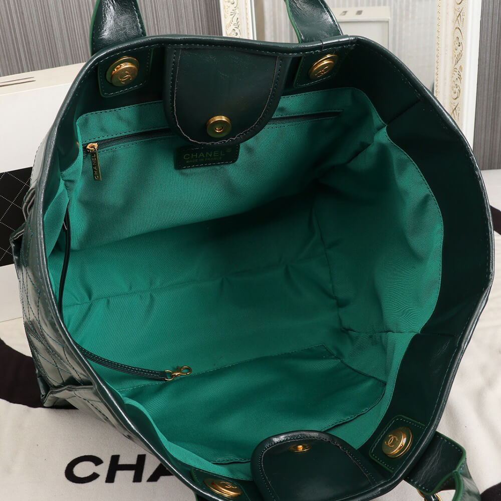 Ch*el large deauville tote