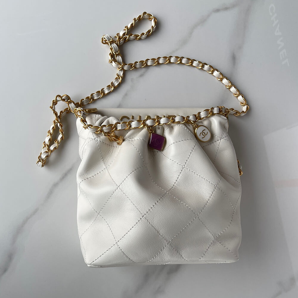 Ch*el small bucket bag