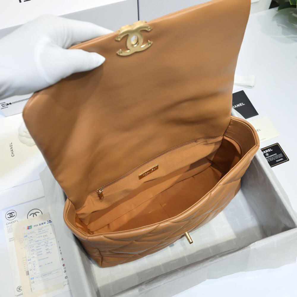 Ch*el 19 maxi handbag