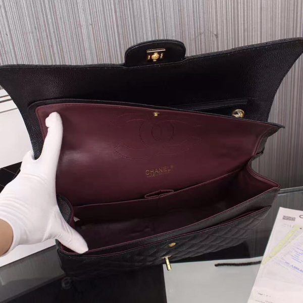 Ch*el classic maxi handbag