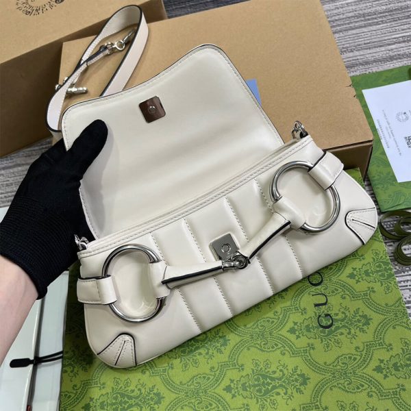 G*u*i horsebit chain small shoulder bag