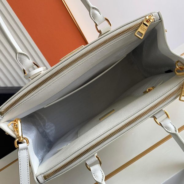 large Pra*a galleria saffiano leather bag