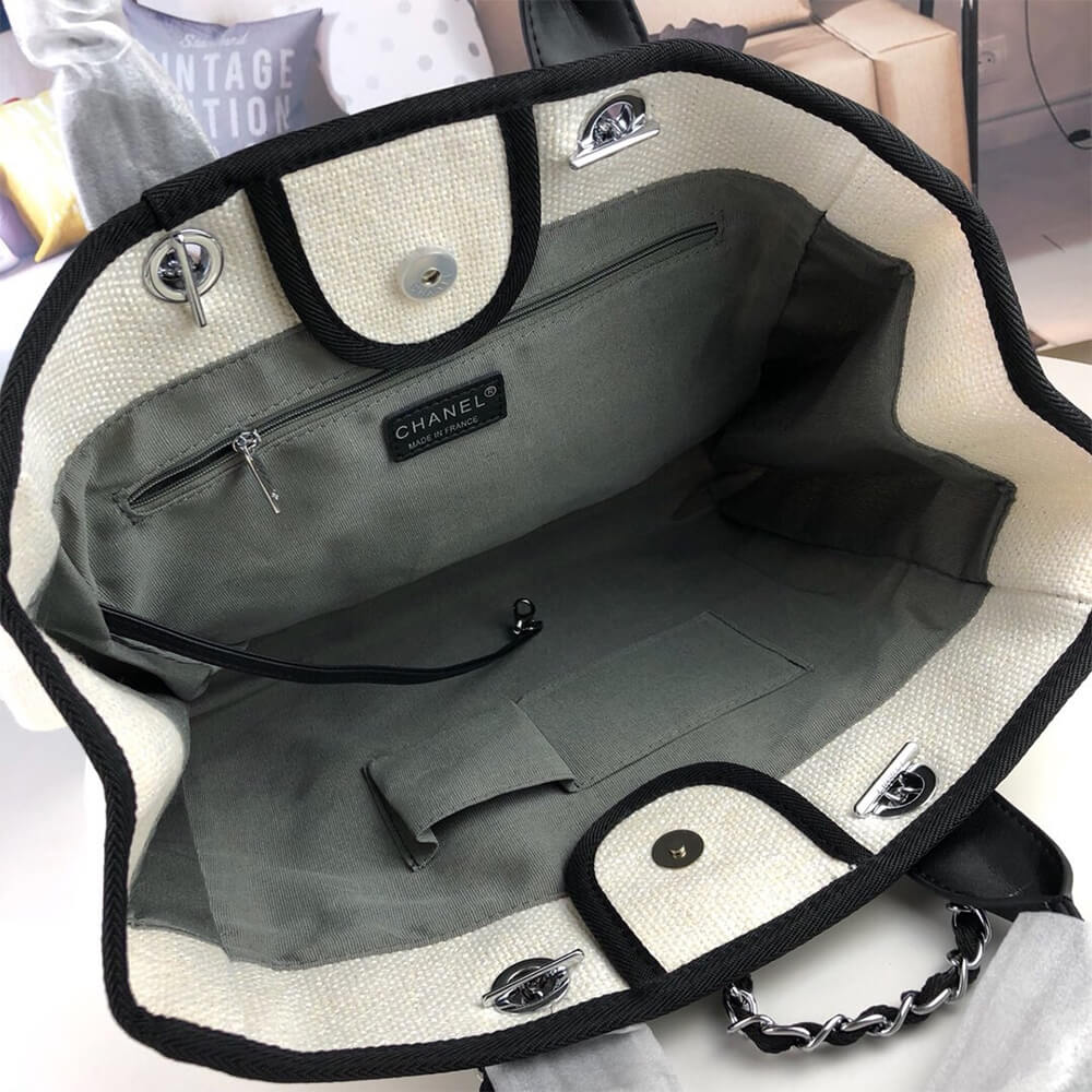 Ch*el deauville large tote