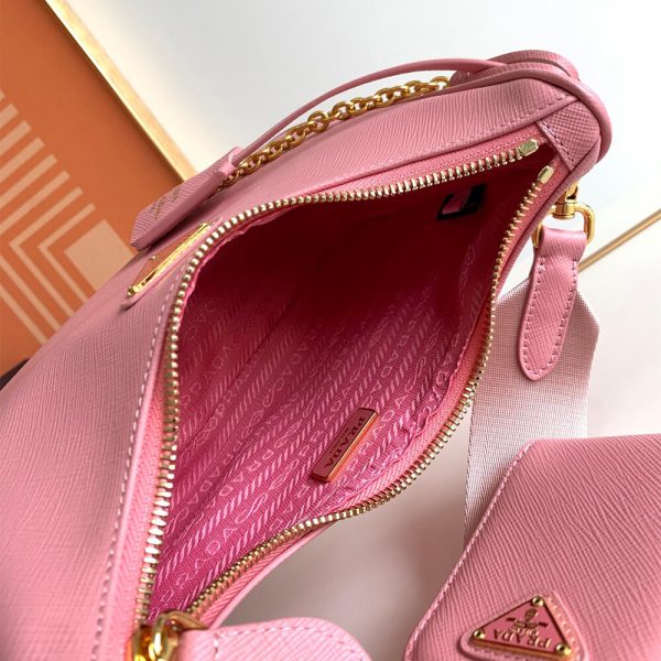 Pra*a re-edition 2005 saffiano leather bag