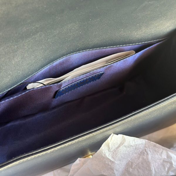 chevron boy Ch*el handbag