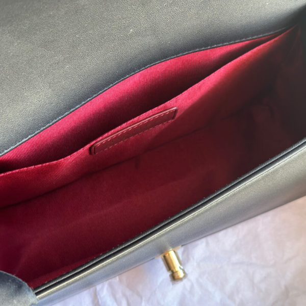 chevron boy Ch*el handbag