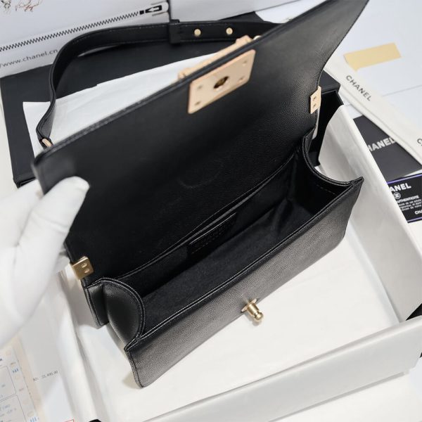 chevron caviar boy Ch*el handbag