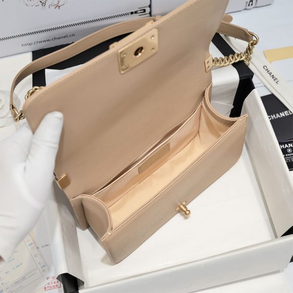 chevron boy Ch*el handbag