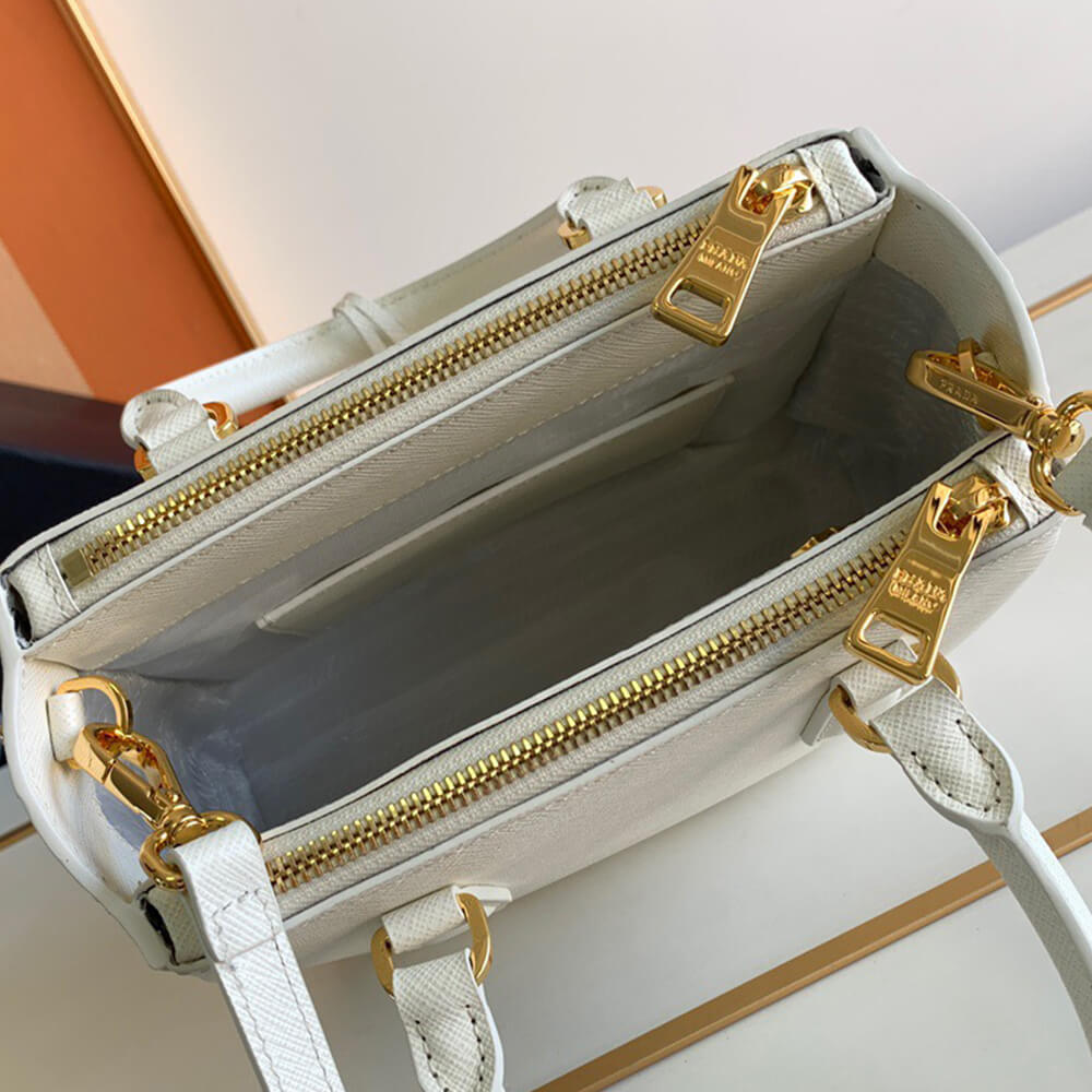 Pra*a galleria saffiano leather mini-bag