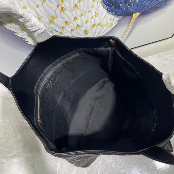 YSL ICARE MAXI SHOPPING BAG IN QUILTED LAMBSKIN